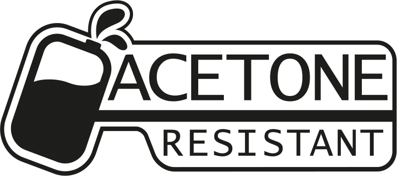 Resistente a acetona