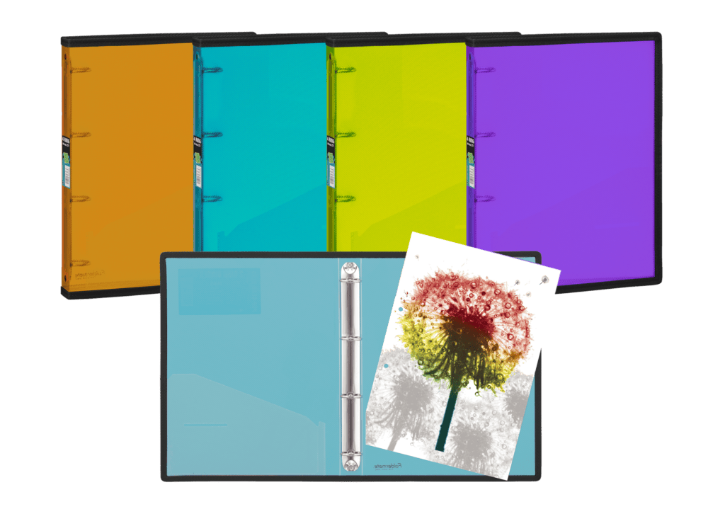 Carpeta de 4 anillas Fresh