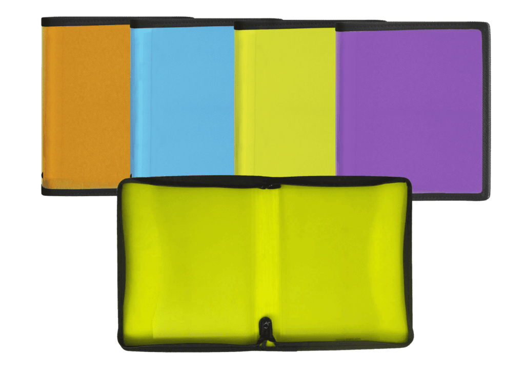 Portafolios con cremallera A5
