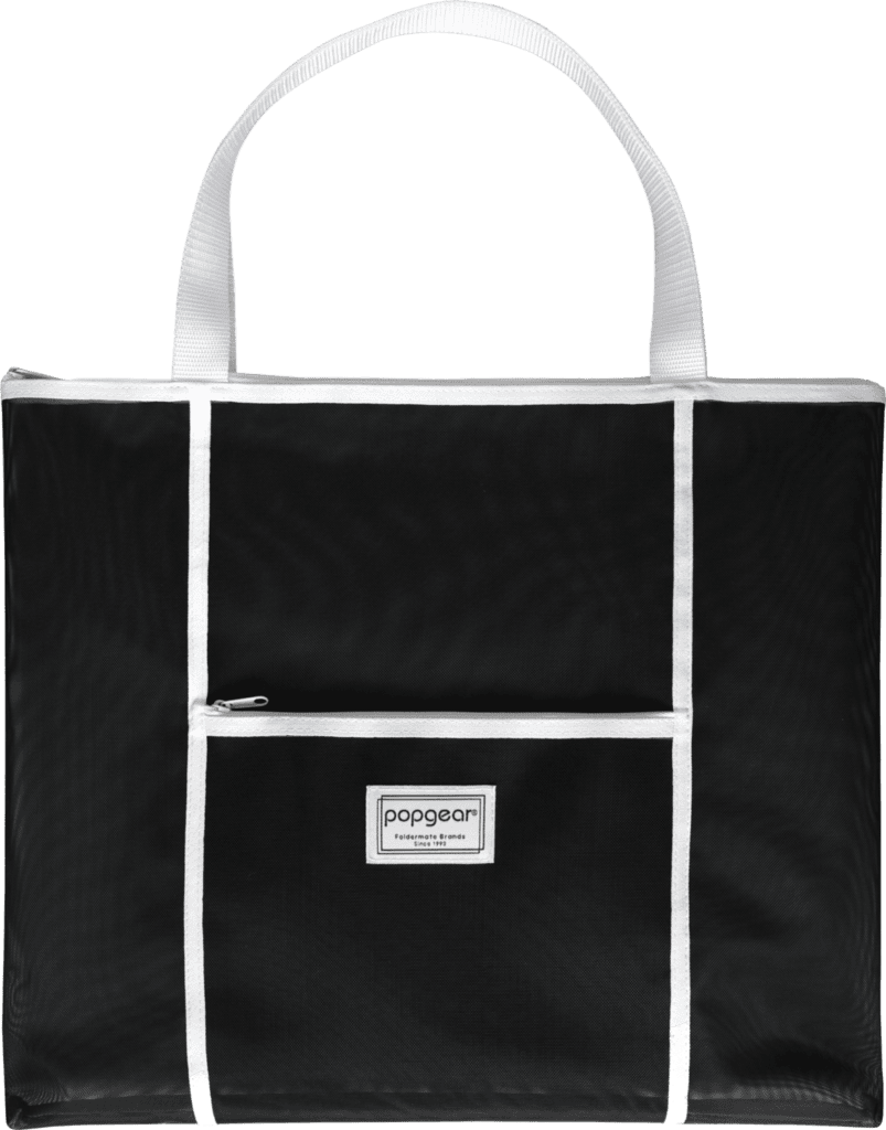 Bolso de malla con asa